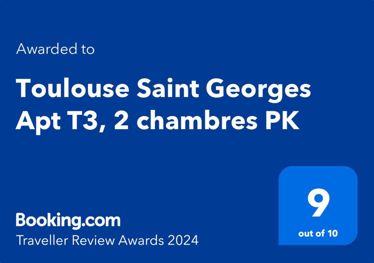Le Premier De Saint Georges Place 120M Parking Toulouse Eksteriør billede